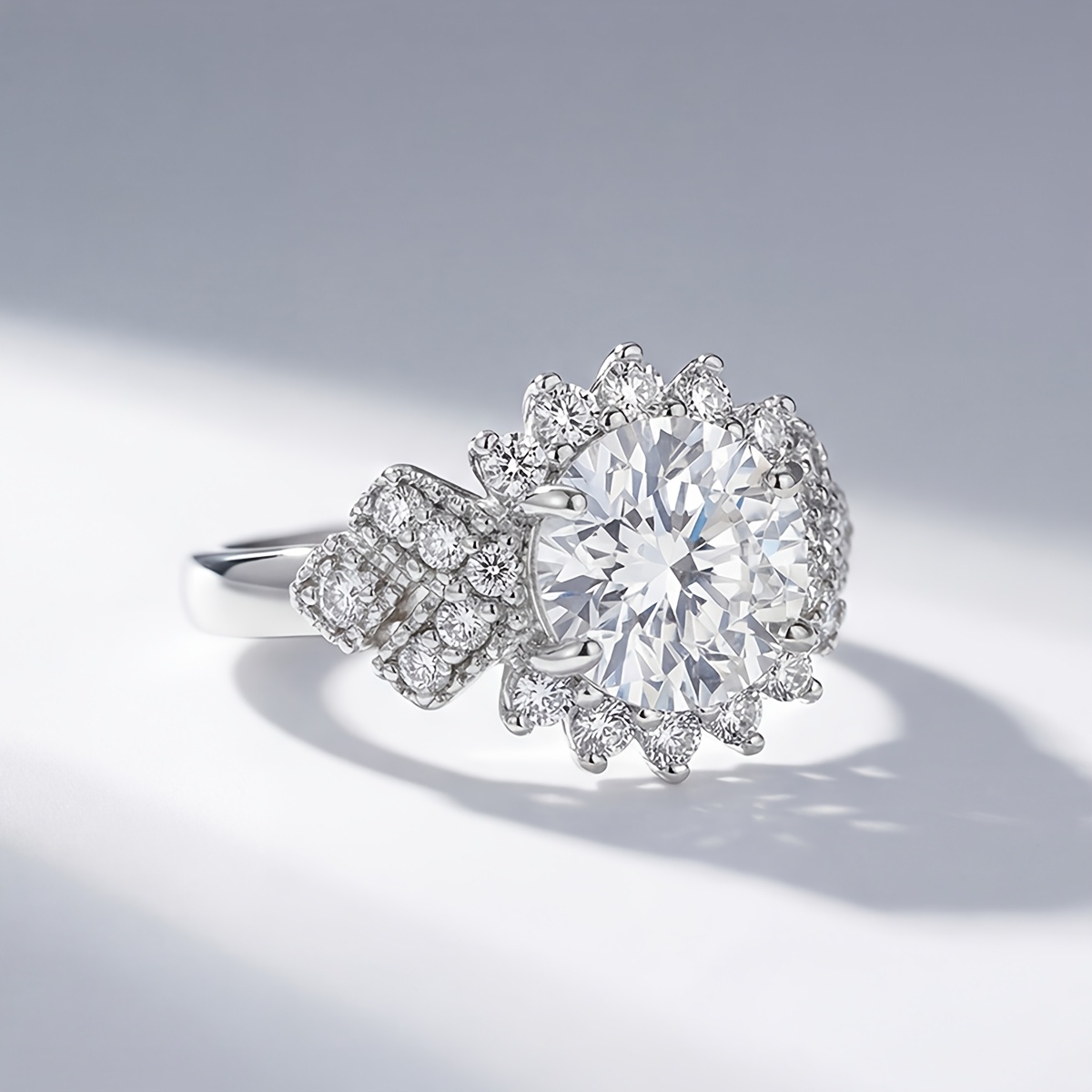 Women's Elegant Round Ring, Versatile Fashion Accessory